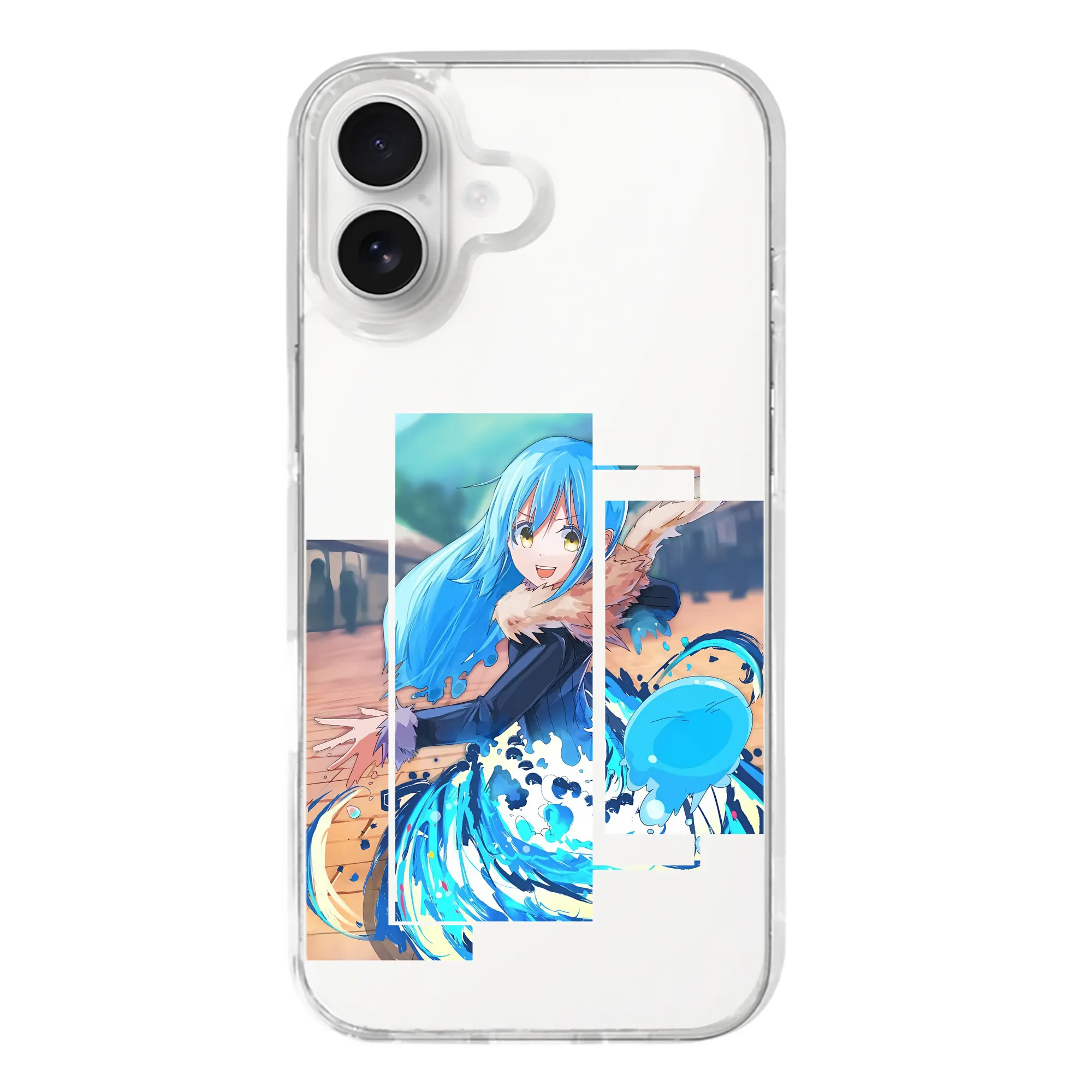 転生したらスライムだった件 グッズ,リムル・テンペスト - iPhone 17シリーズ 透明スマホケース – 薄型・耐衝撃・精密フィット保護カバー